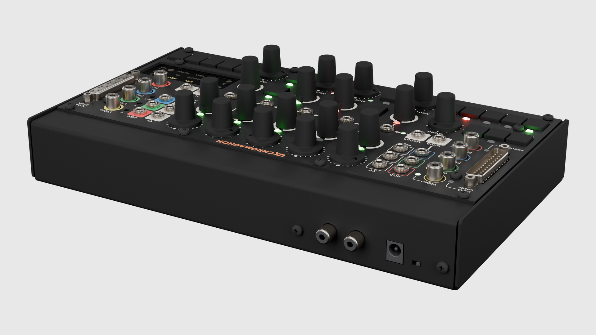 Chromagnon enclosure rear