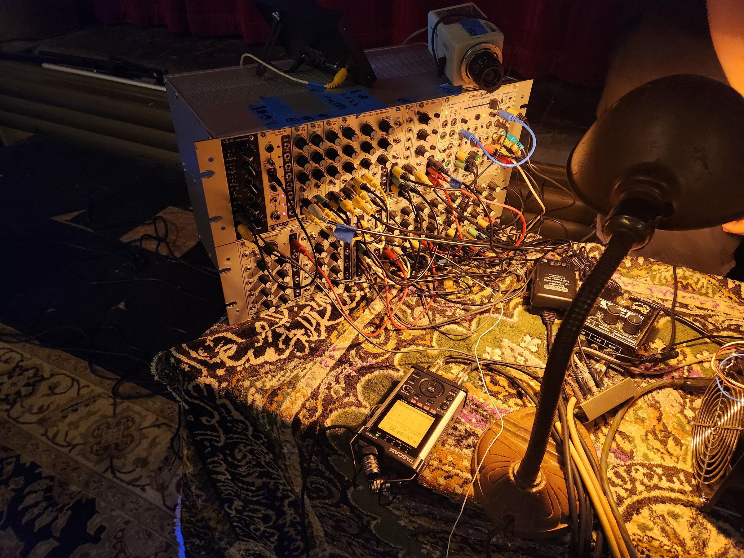 Briz Visionary Series eurorack rig