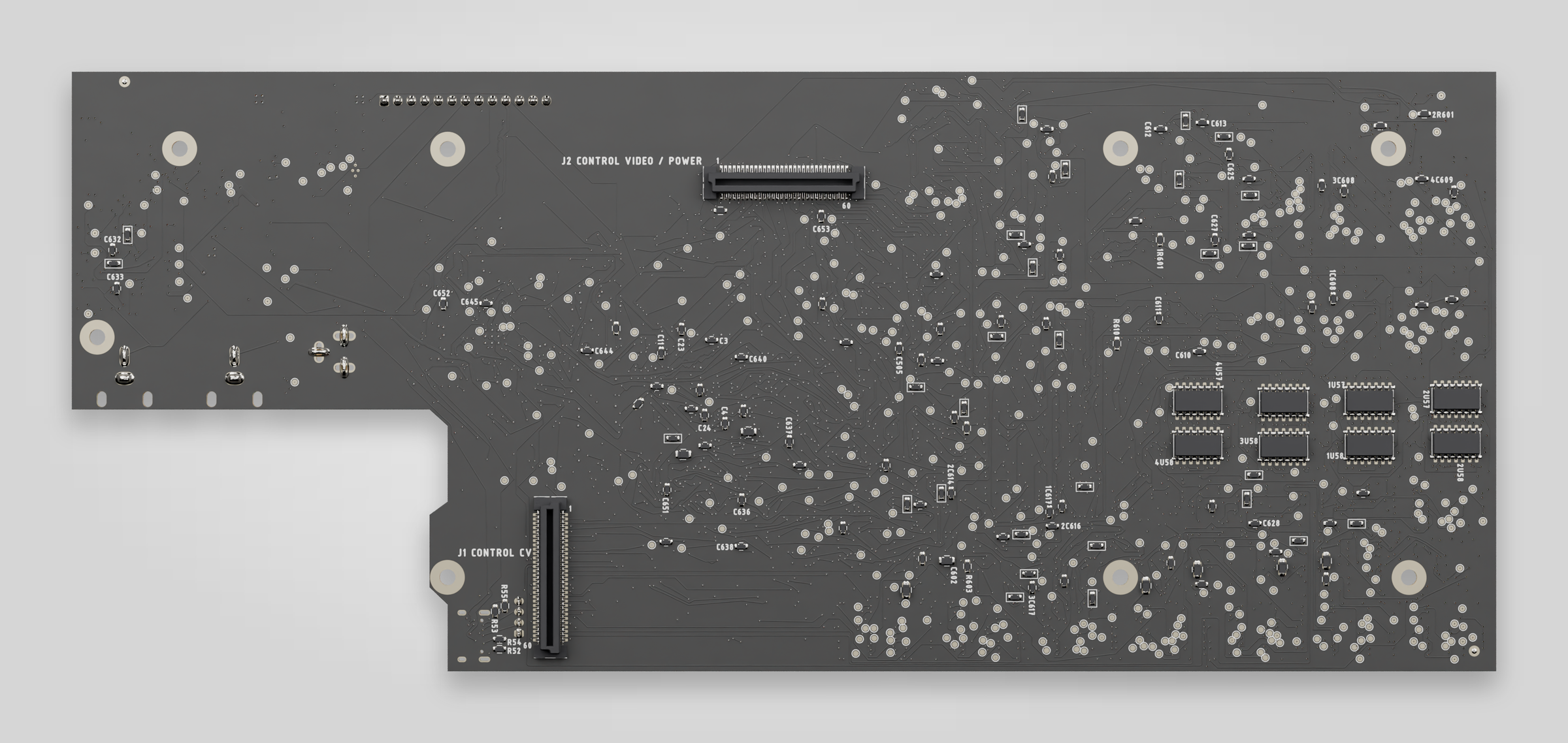 Chromagnon RevK main board, bottom side