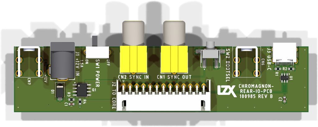 Chromagnon rear IO board
