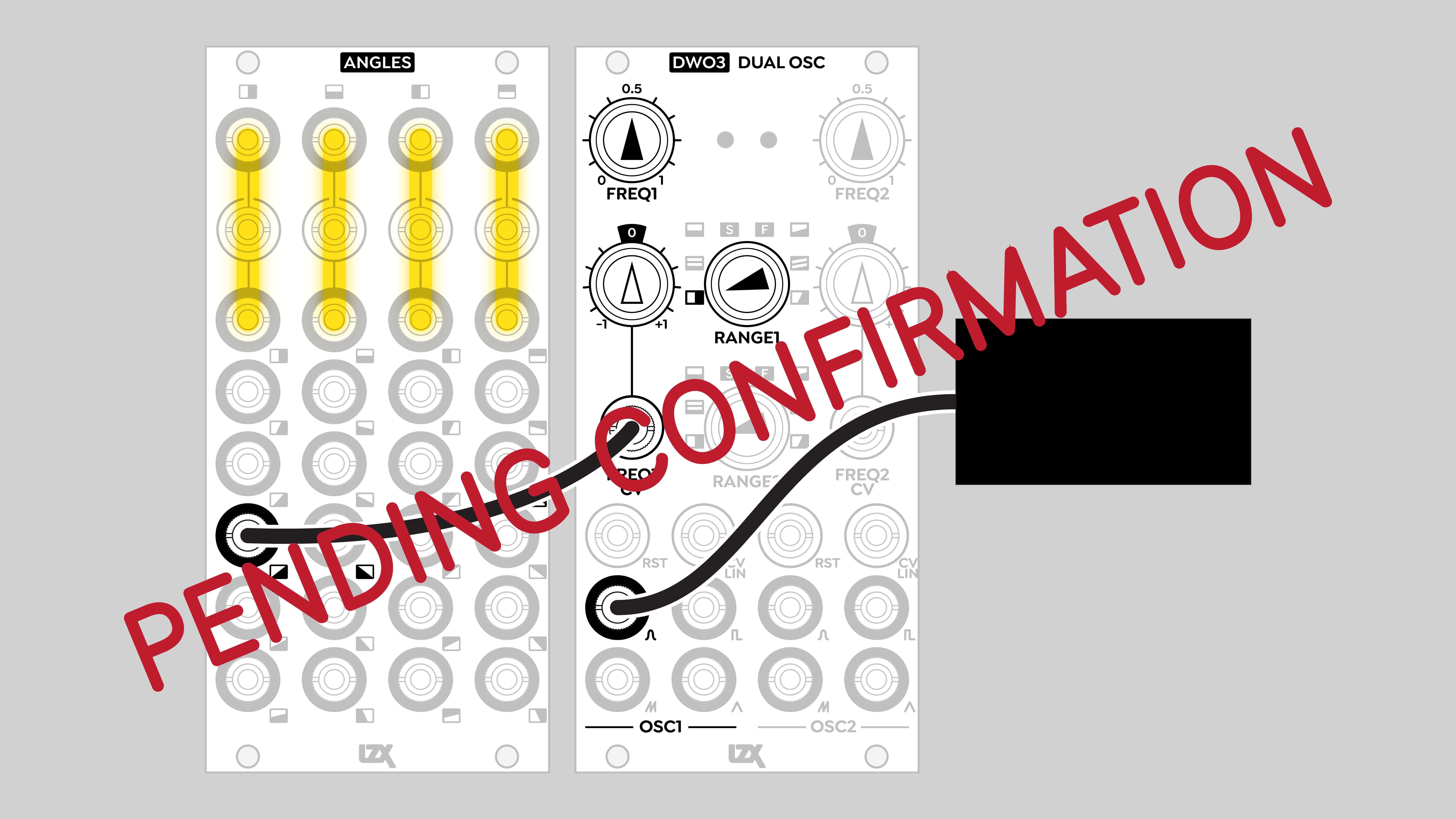 ANGLES patch: oscillator frequency modulation