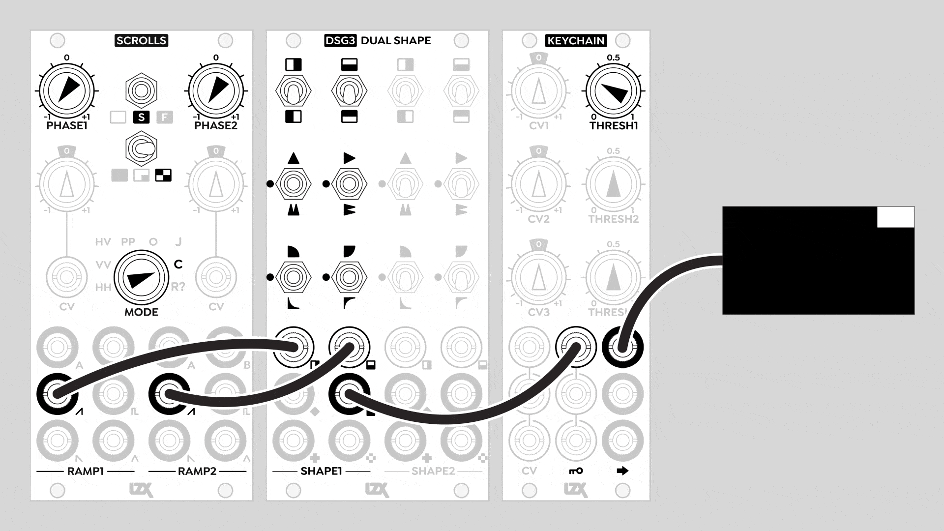 Scrolls: Corner mode