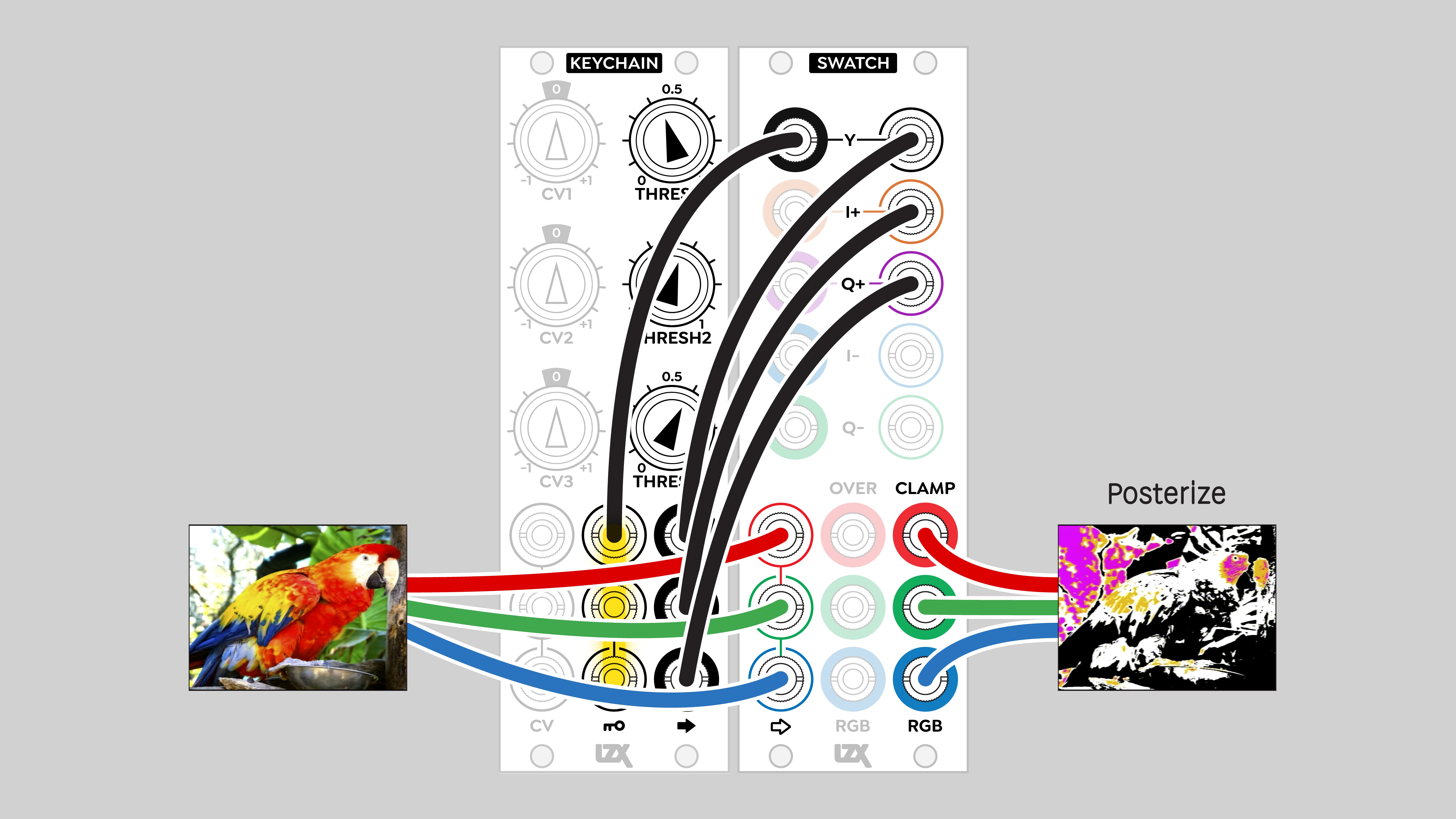 Swatch posterizer